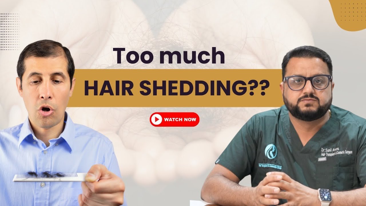 Hair Shedding vs Hair Loss – फर्क नहीं पता? Dr. Sunil से जानिए!