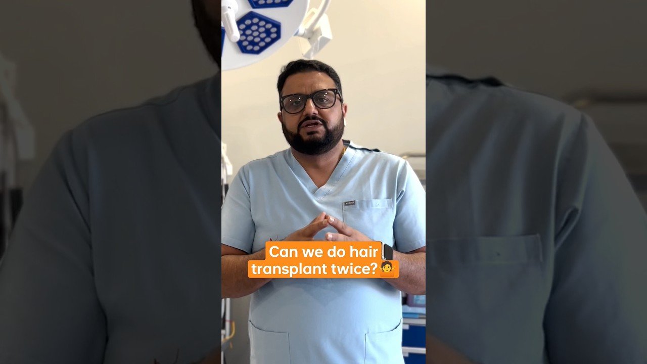 Is it possible to have hair transplant surgery twice?🤔🤔